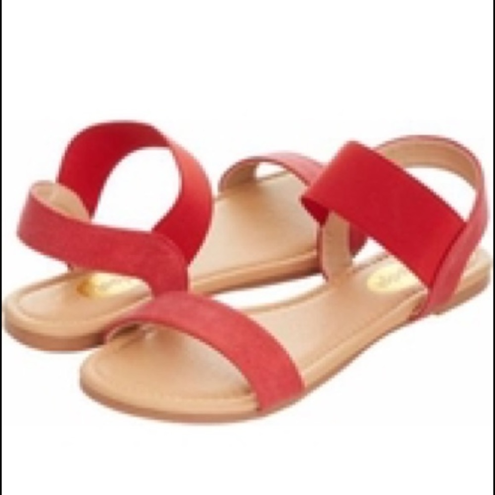 Coral Floppi Sandals - Picture 1 of 3